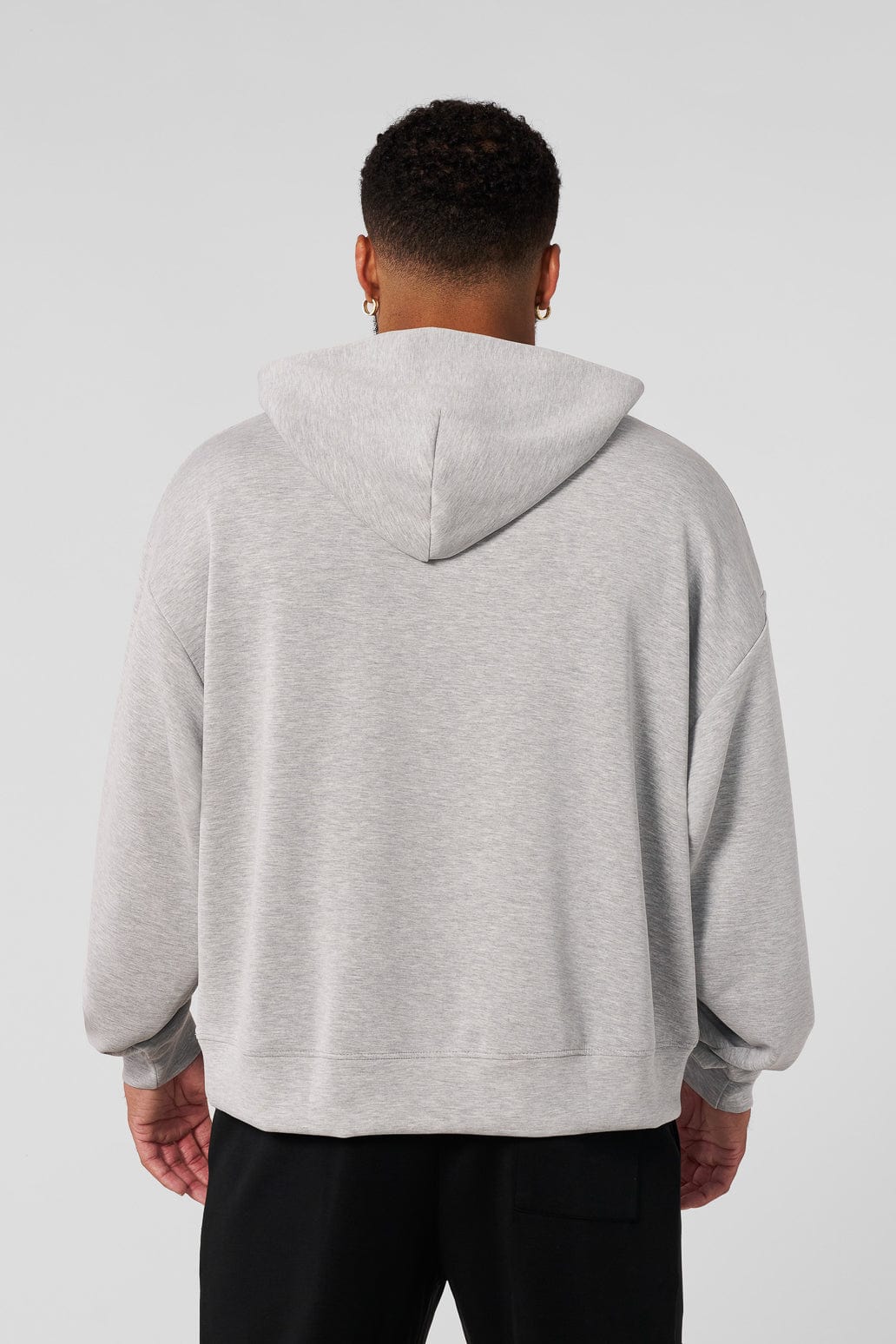5216 - Soft AF Pullovers for Men's - ultimate comfort and effortless style together. Plush, lightweight, and flexible in Heather Grey