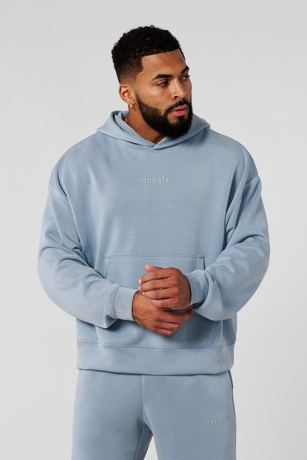 5216 - Soft AF Pullovers for Men's - ultimate comfort and effortless style together. Plush, lightweight, and flexible in Sky Blue