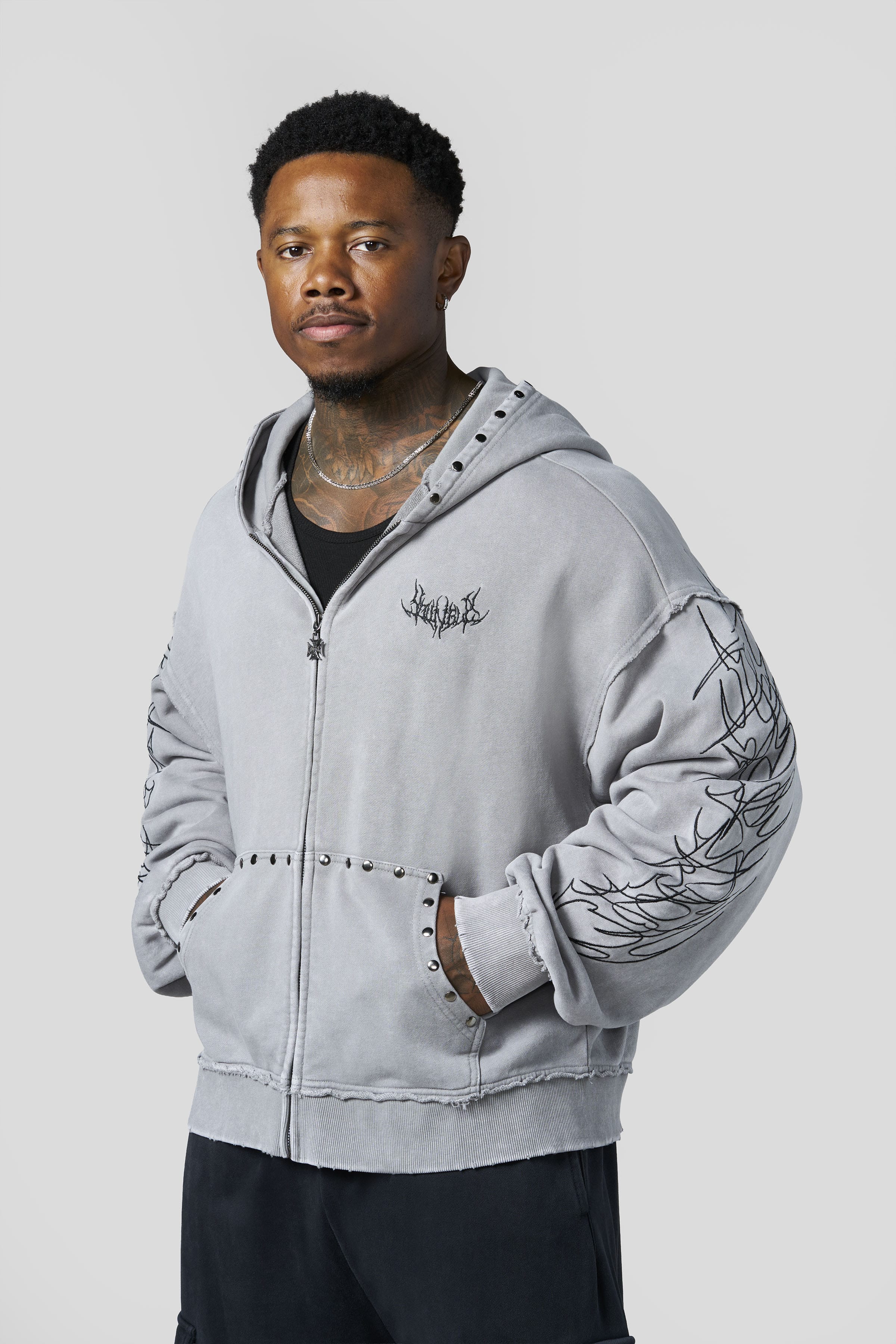 5232 - Tribal Stud Zip-Ups - July 7th