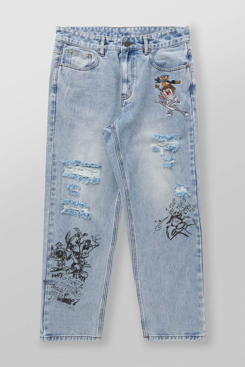 6035 - Looney Tunes Denim Jeans - July 7th