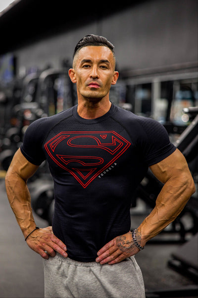 その他  x superman compression 4117 - Superman Compression Tees