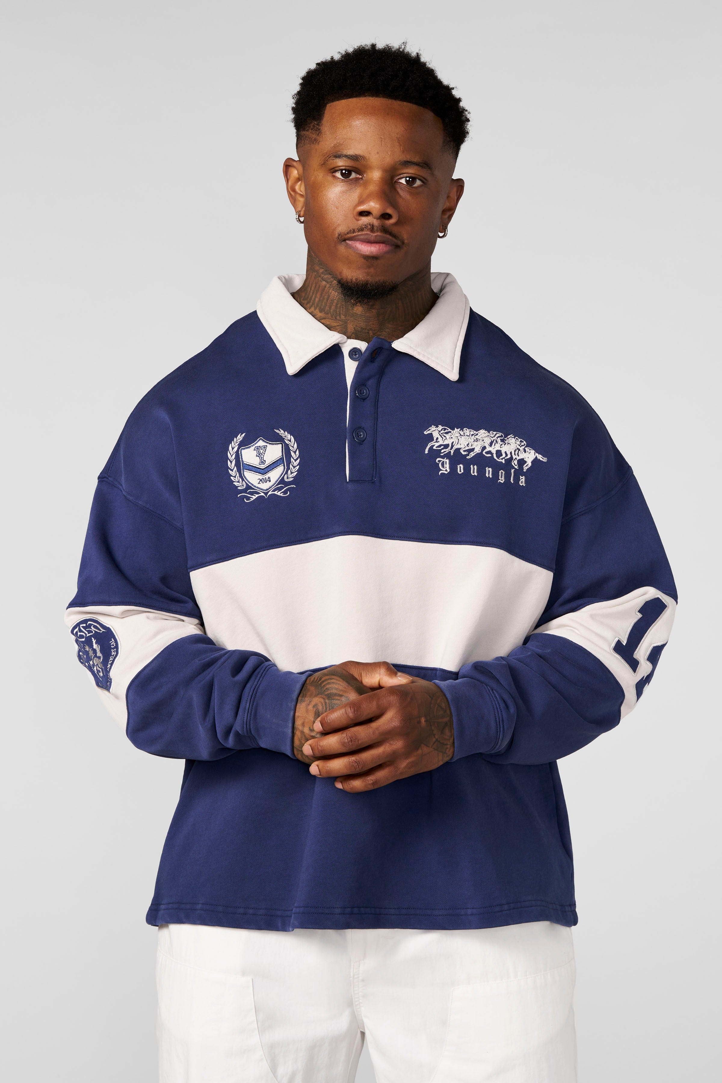 8045 - Polo Club Oversized Longsleeves