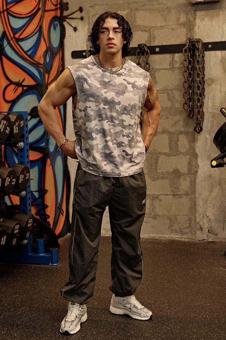 3065 - RunTech Camo Tanks for Men's - performance and everyday comfort,  perfect for layering or wearing in OG Desert Camo