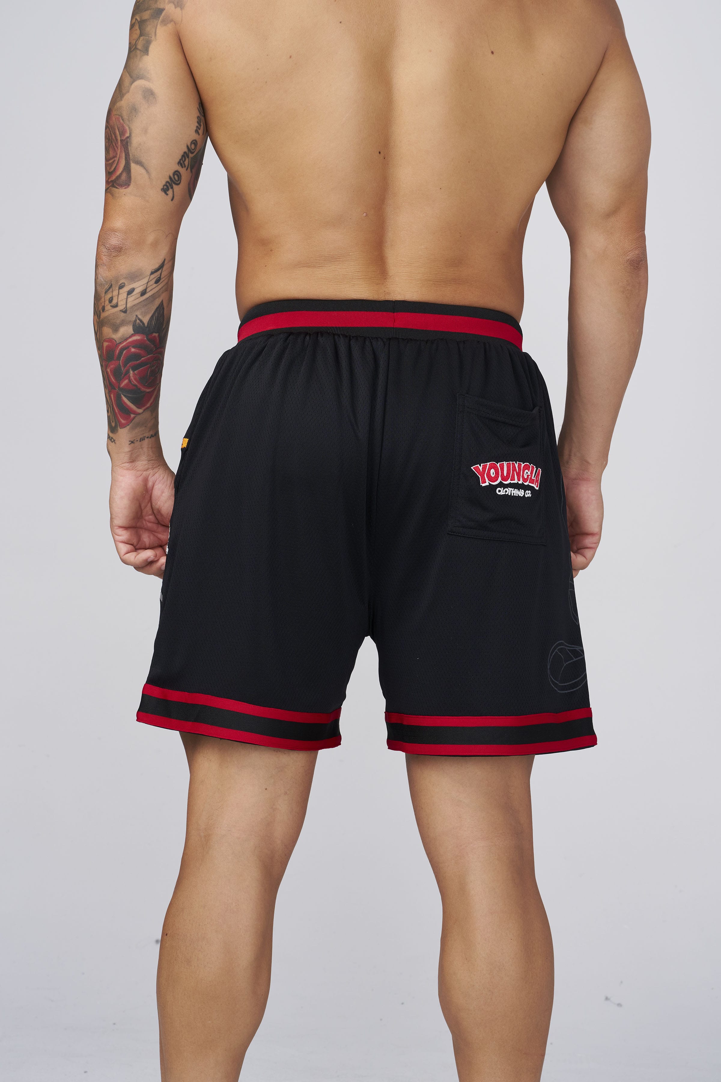 1071 - Looney Tunes Embroidered Patch Shorts - July 7th