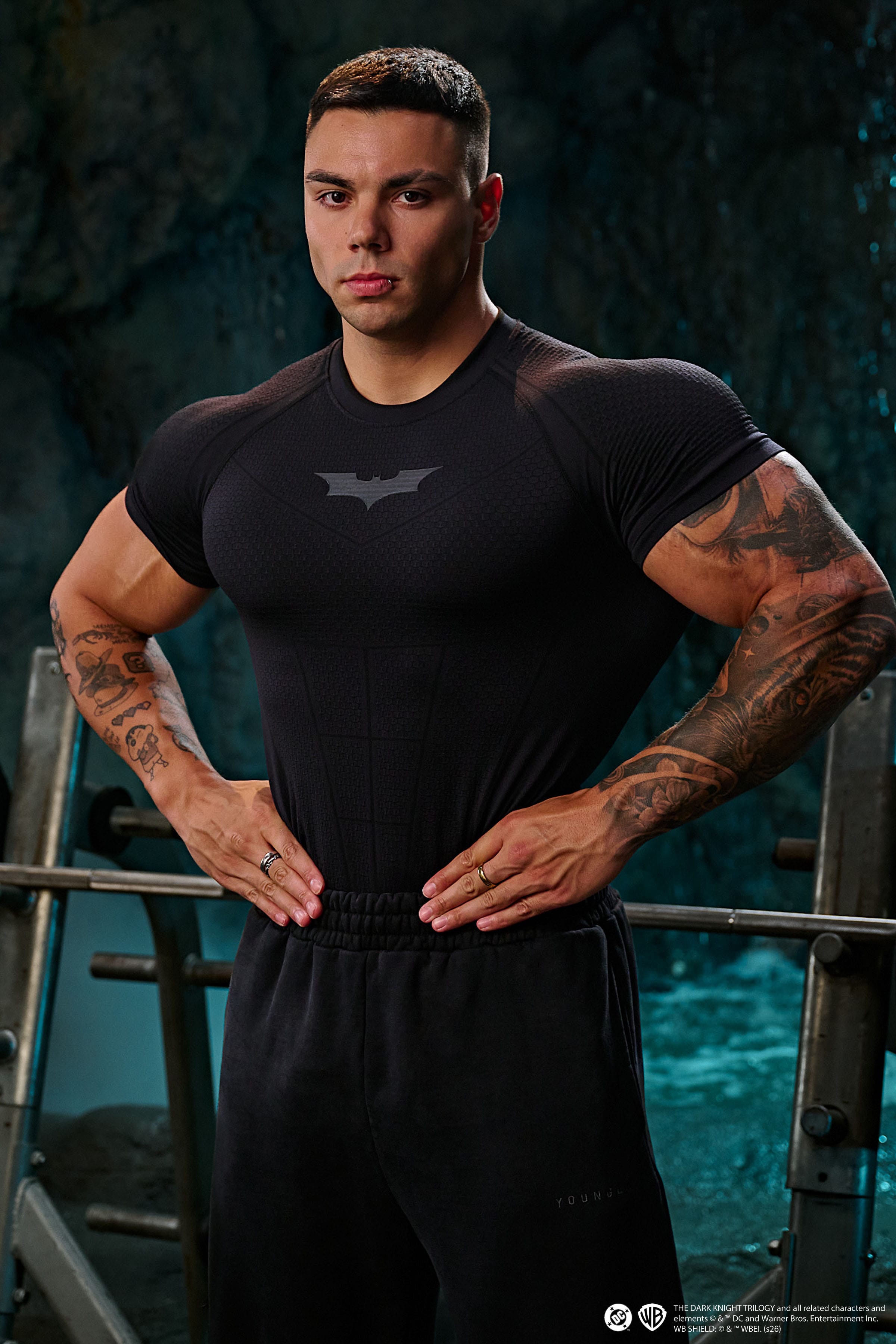 4259 - Batman Compression Tees New Colors