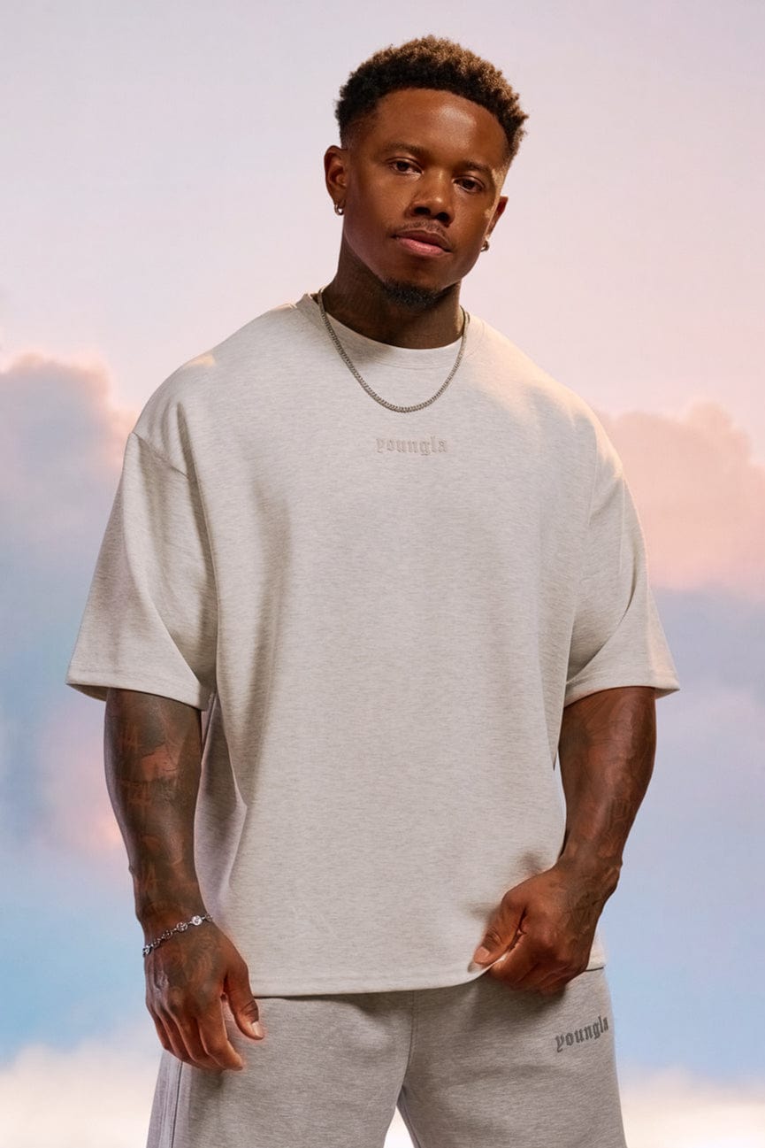 4161 - Soft AF Tees for Men's -  everyday comfort. Lightweight, breathable, and incredibly soft in Oatmeal