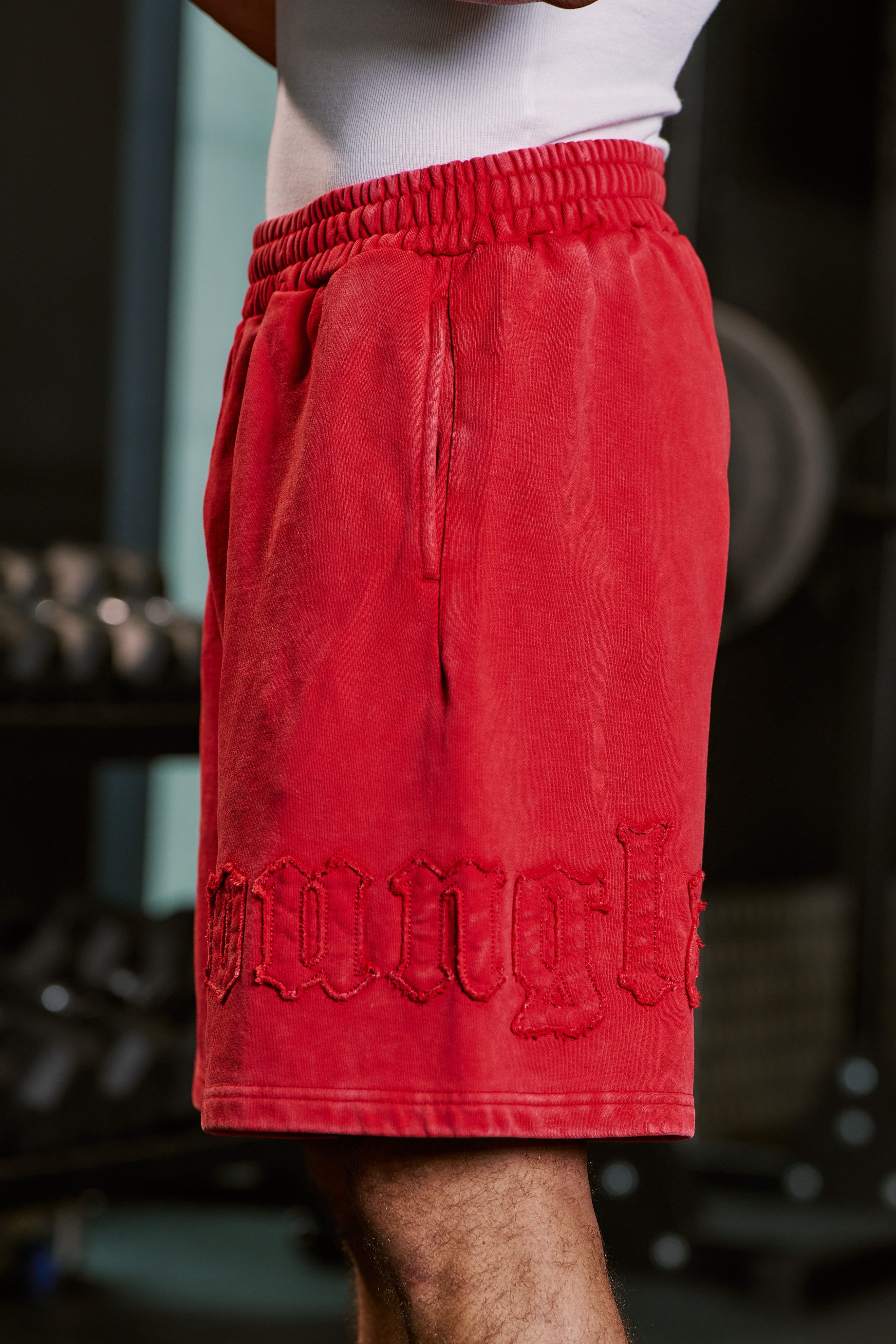 1027 - Patchwork Shorts