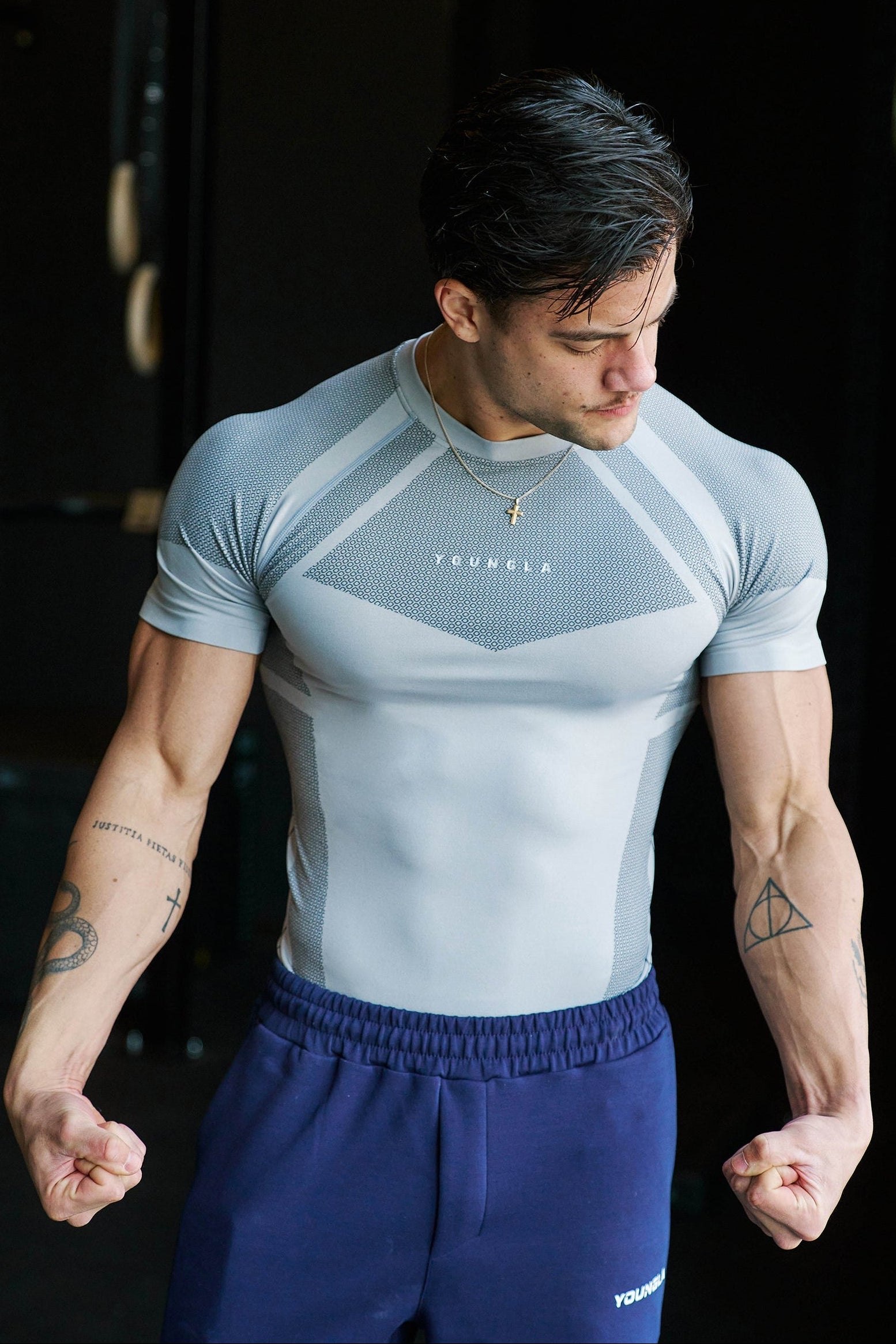 トップス Younglex 4294 - Apex Compression Tees