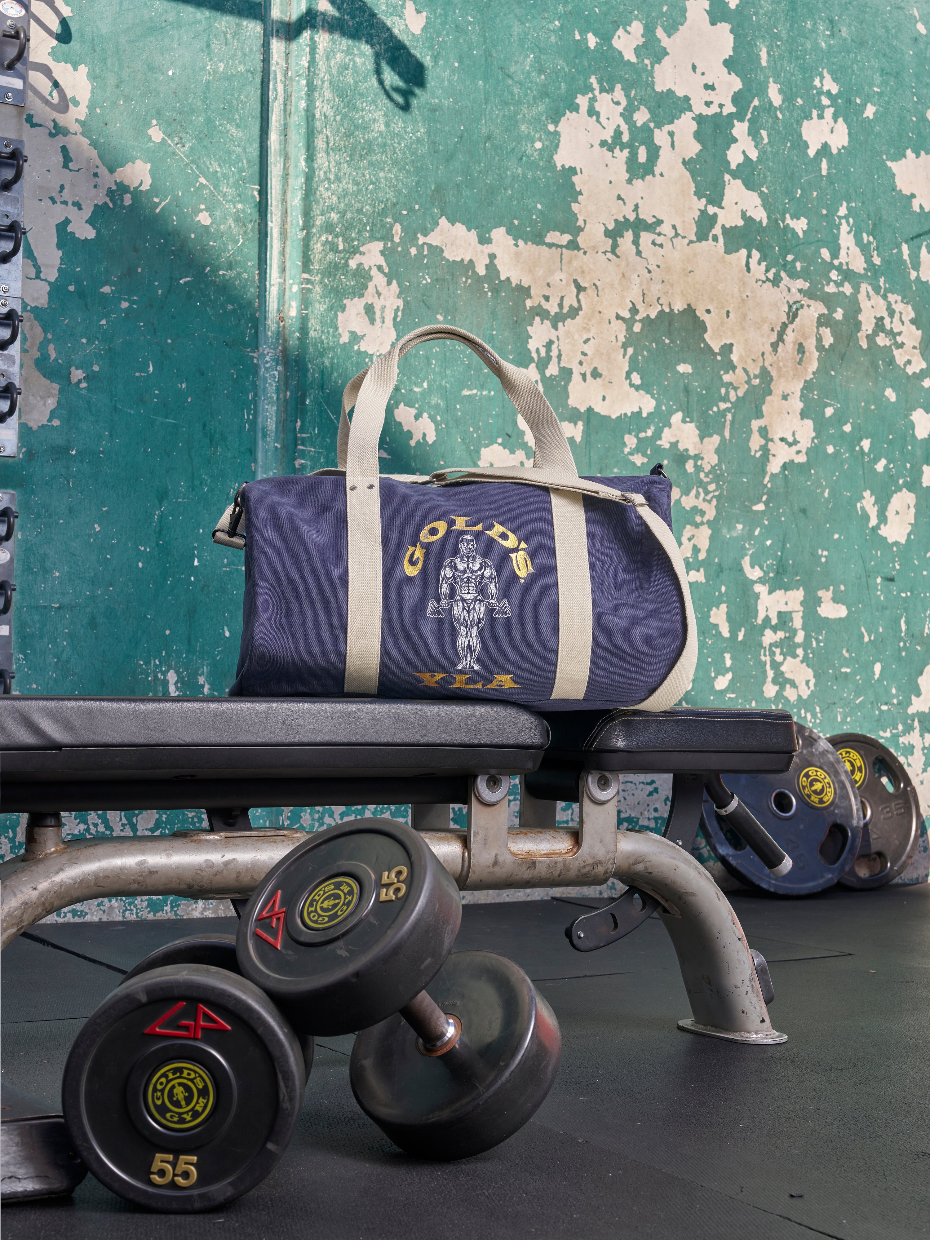 9045 - Gold's Iron Legacy Canvas Bags