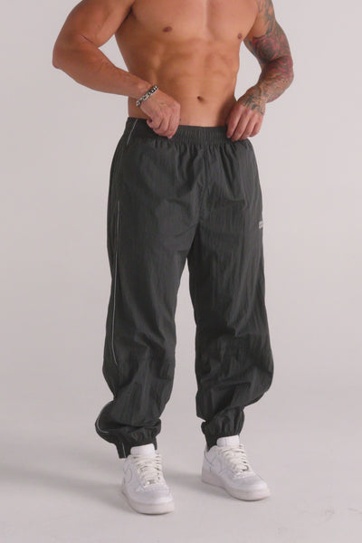 2091 - Retro Cuffed Joggers for Men's -  relaxed, loose fit for ultimate comfort with modern and versatile - Video