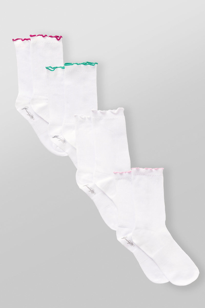 W6119 Ruffle Socks - June 23