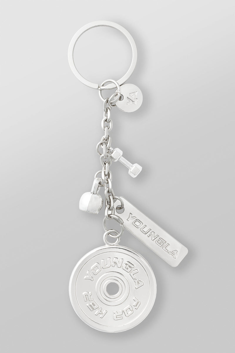 W6130 - Metal Gym Keychain