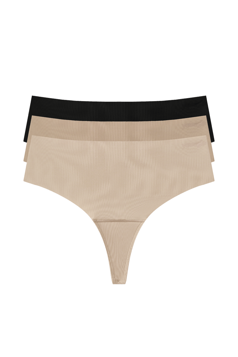 W637 padded thong 3-pack